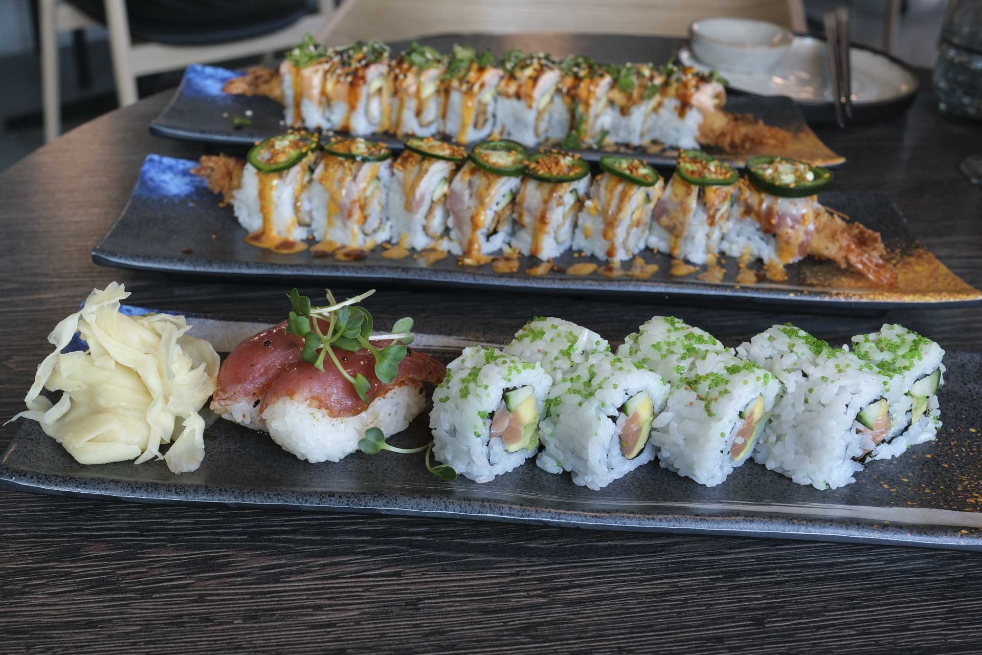 De kan deres kram hos A+ Siam Sushi på Aarhus Ø
