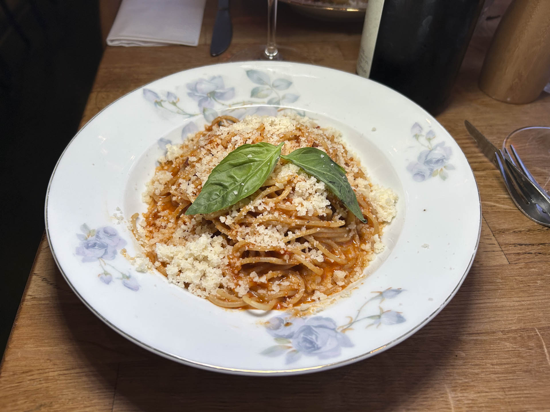 Den anden portionpasta hos Ugly Pastabar