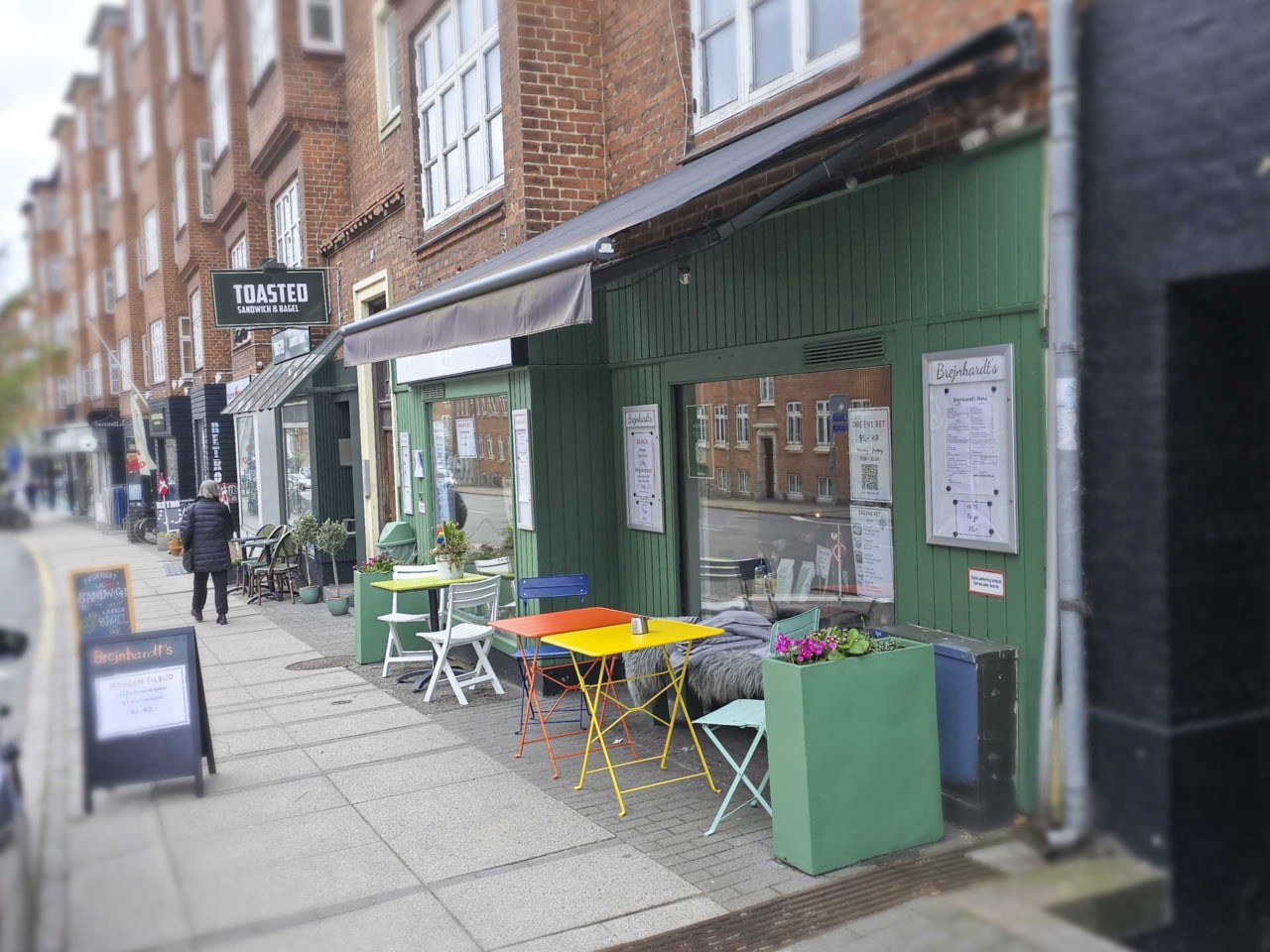 Café Brejnhardt’s i Tordenskjoldsgade på Trøjborg