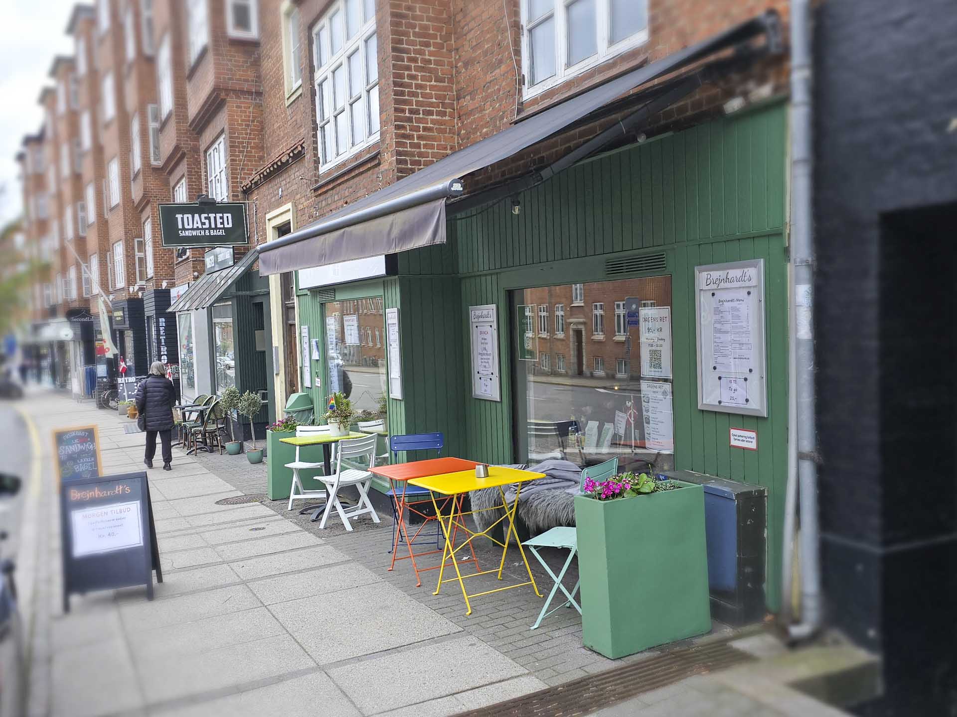 Café Brejnhardt’s i Tordenskjoldsgade på Trøjborg