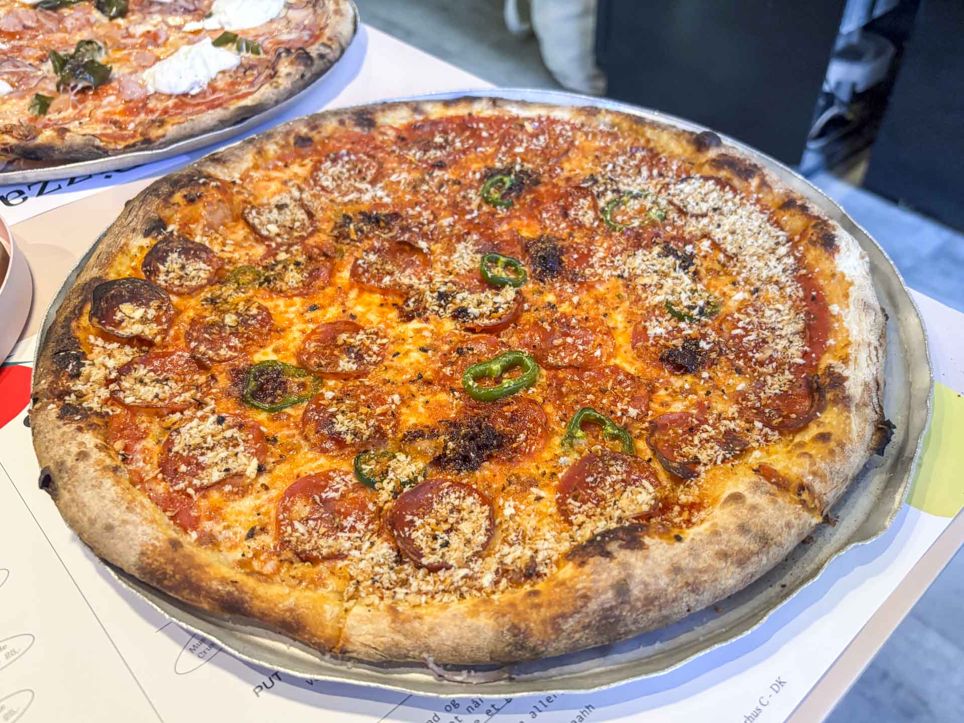Pizza hos Il Locale i Guldsmedgade