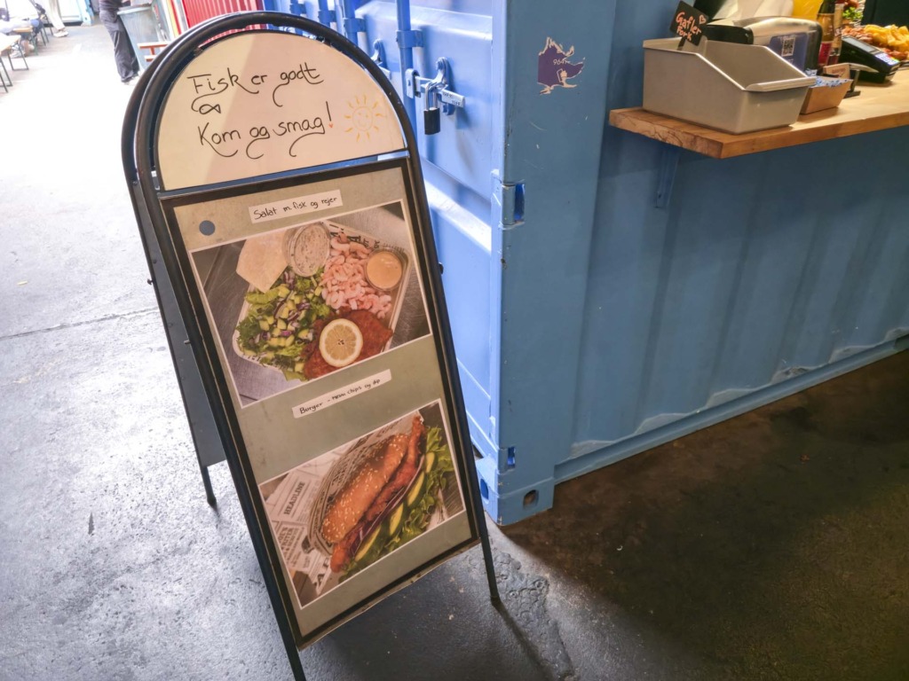 Fiskeburger hos Danyar Fish & Chips i Aarhus Street Food