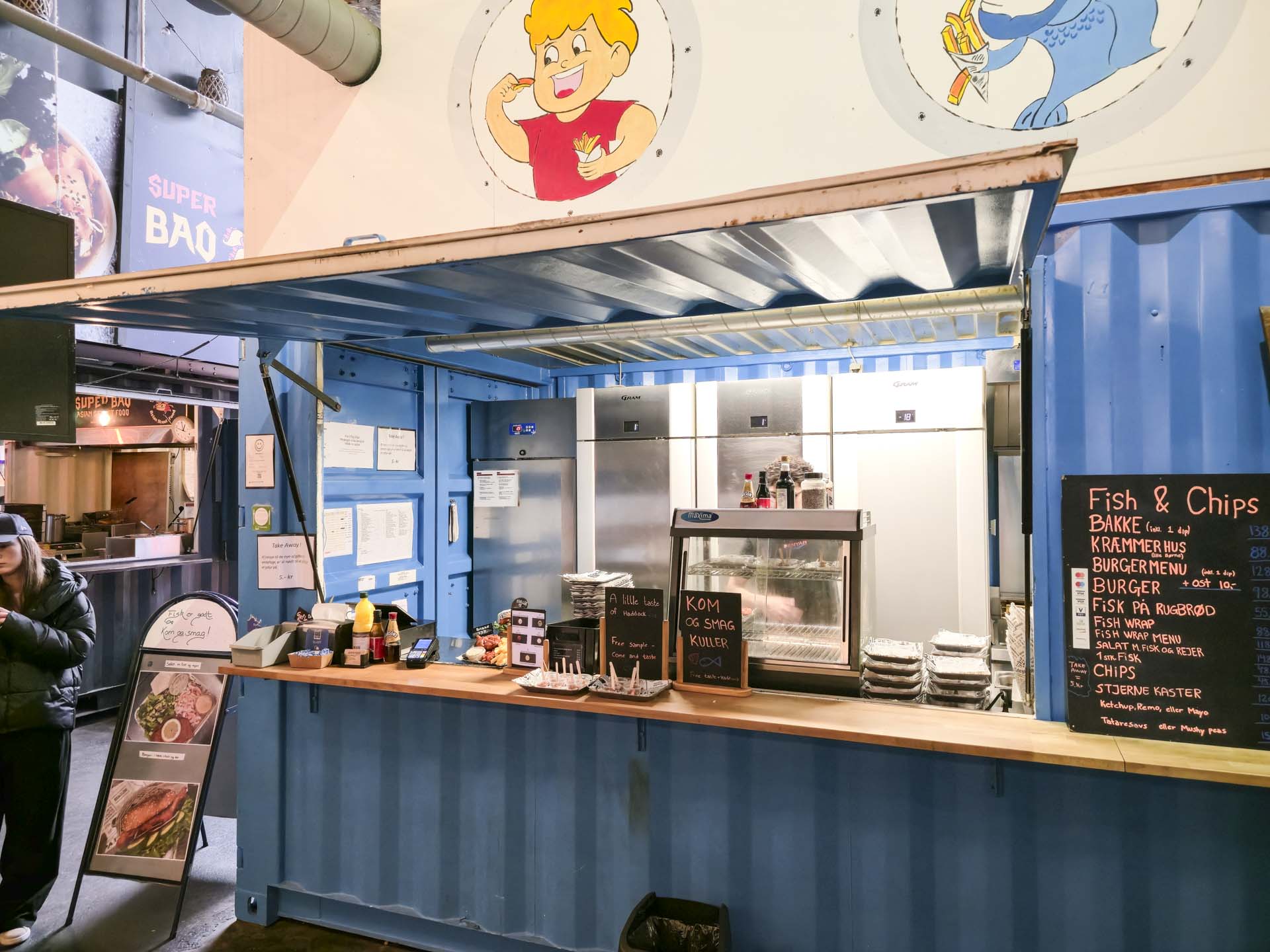 Danyar Fish & Chips i Aarhus Street Food - vildfanget fisk og...