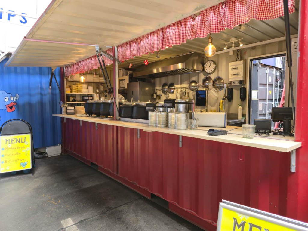 Mormors Køkken på Aarhus Street Food set ude fra.