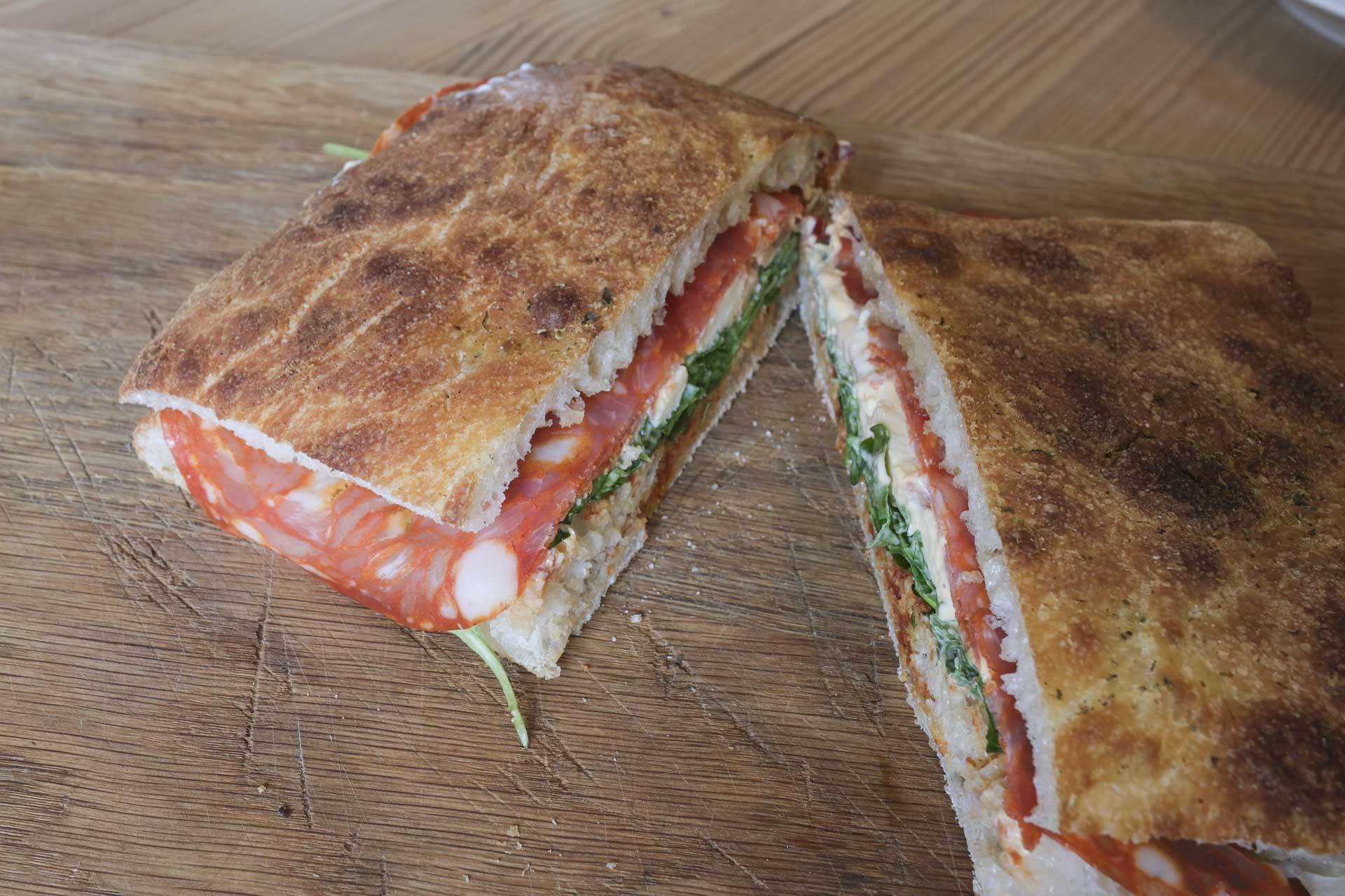Den smagte fint - en sandwich fra Toasted Sandwich & Bagel