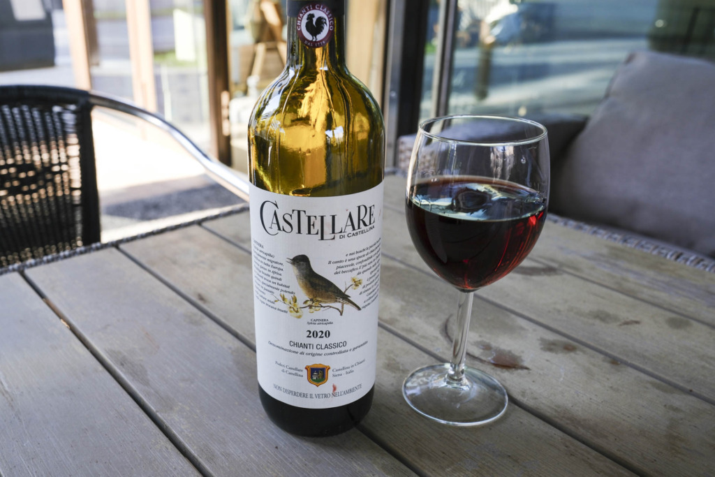 En fin chianti classico hos Ceres Trattoria i Aarhus C