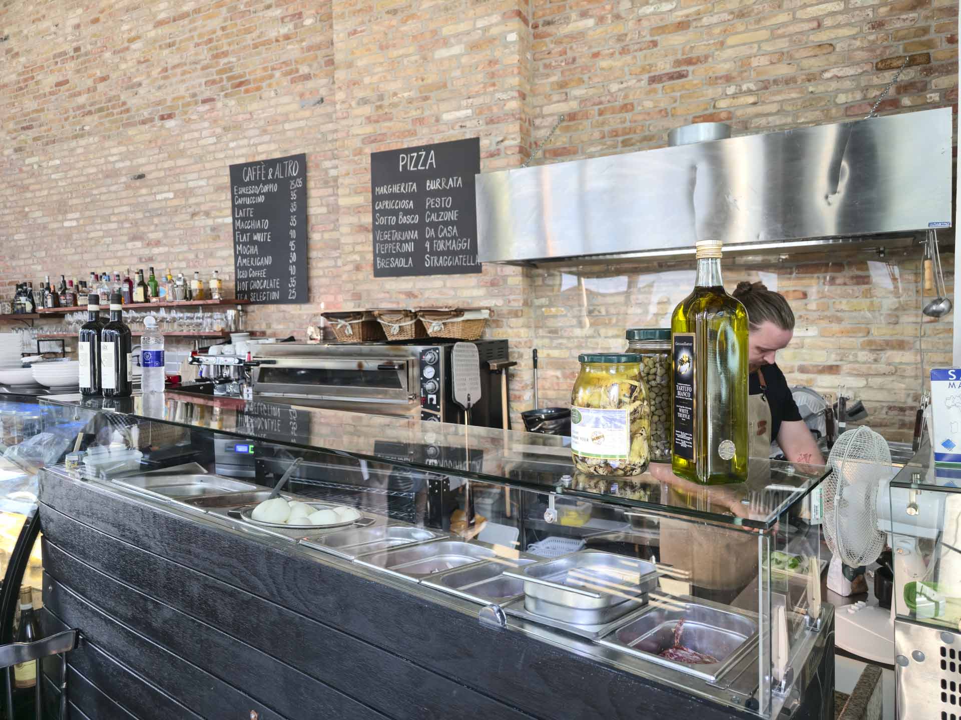 Det åbne køkken hos Ceres Trattoria i Aarhus C.