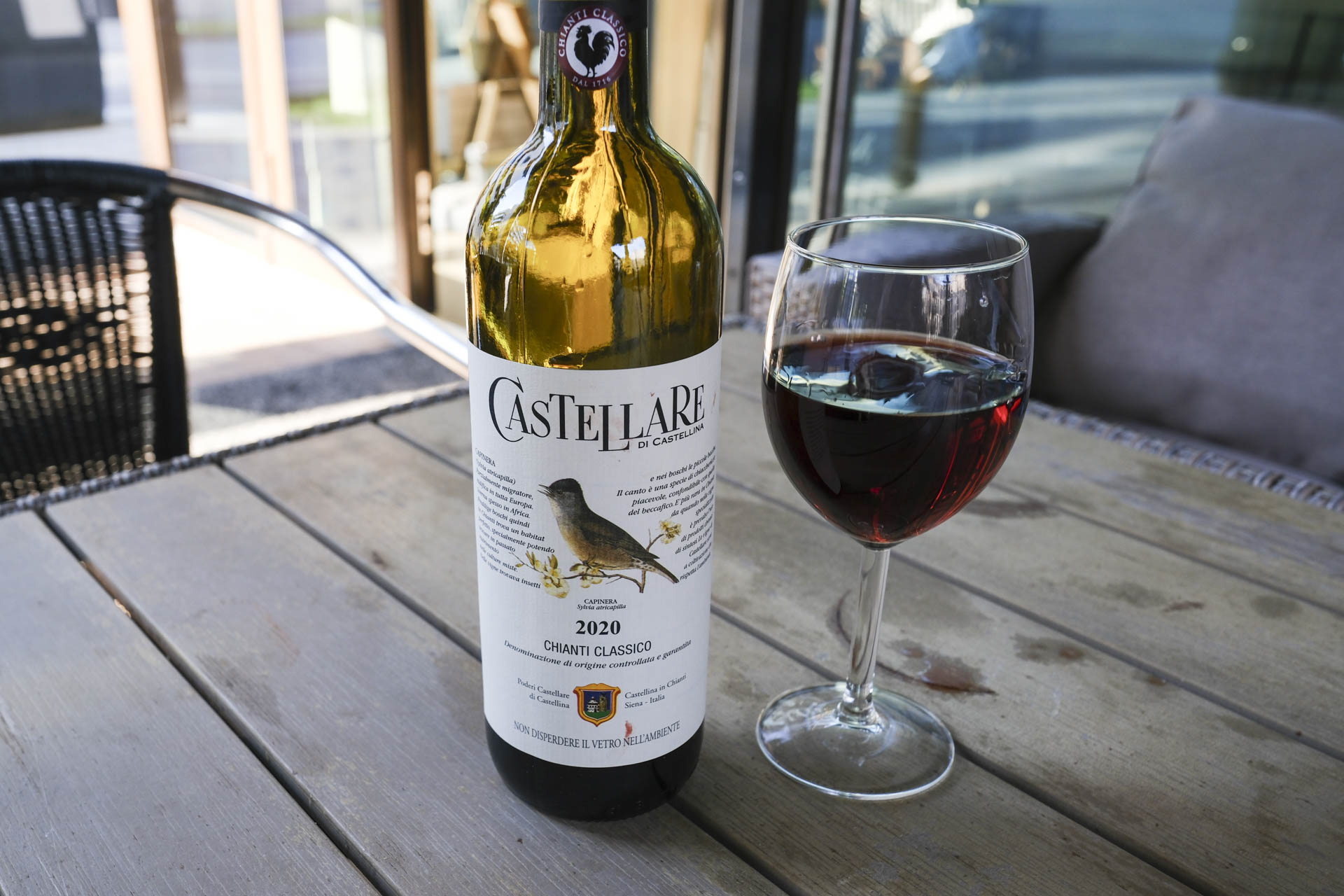 En fin chianti classico hos Ceres Trattoria i Aarhus C