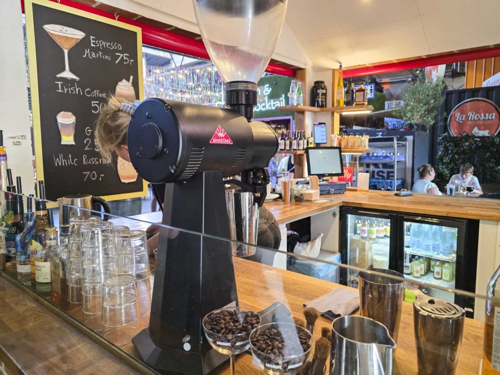 Kværnen fejler ikke noget ved Kaffebaren i Aarhus Street Food