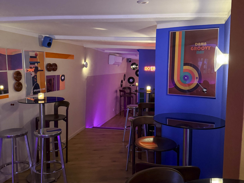 Funky farver hos YOYO i Vestergade i Aarhus C