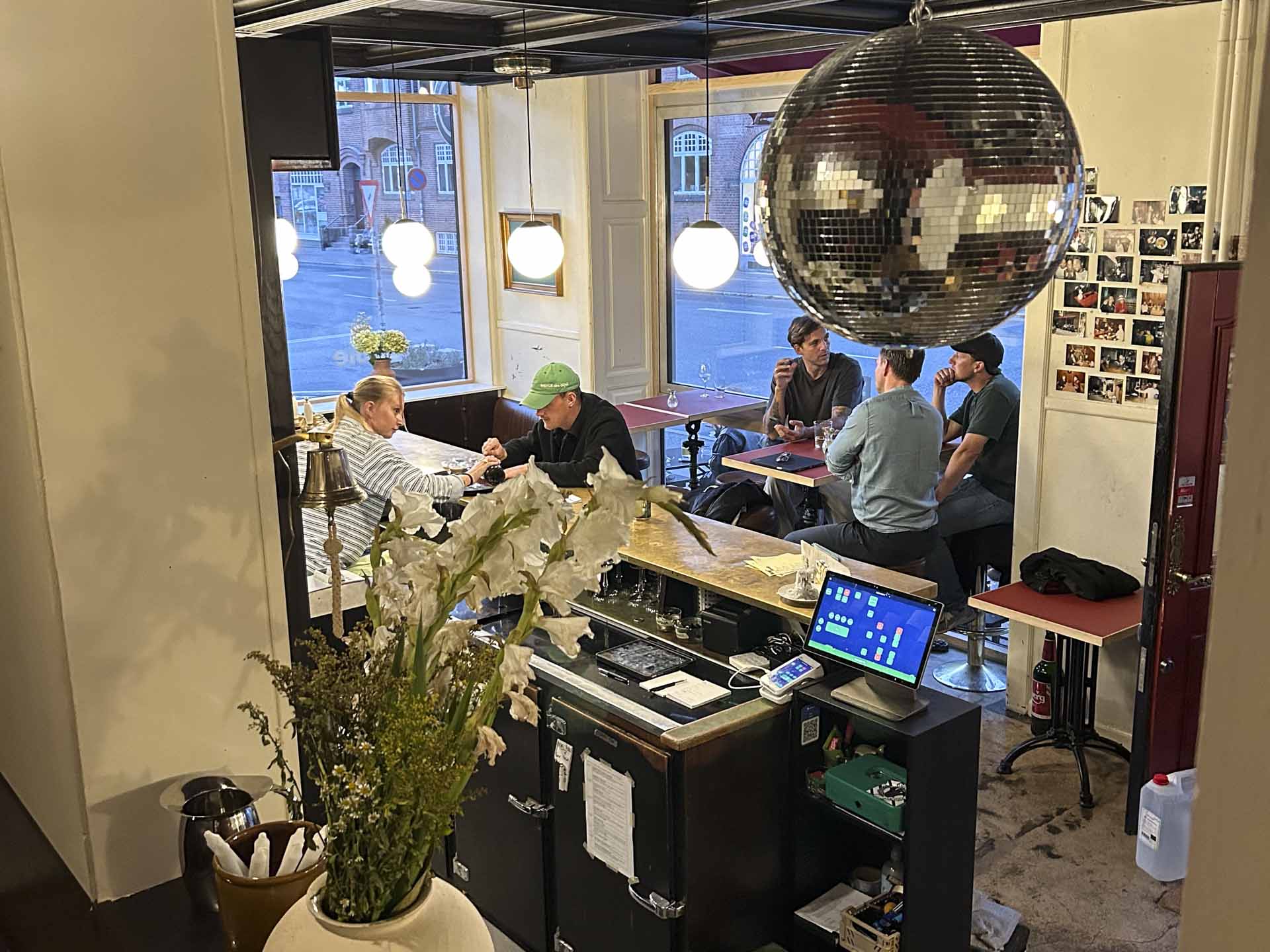 Indretningen hos Boule på Frederiksbjerg i Aarhus C.