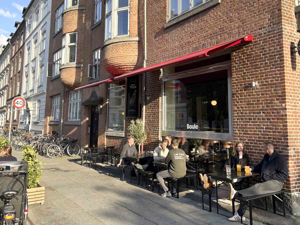 Boule i Odensegade i Aarhus C