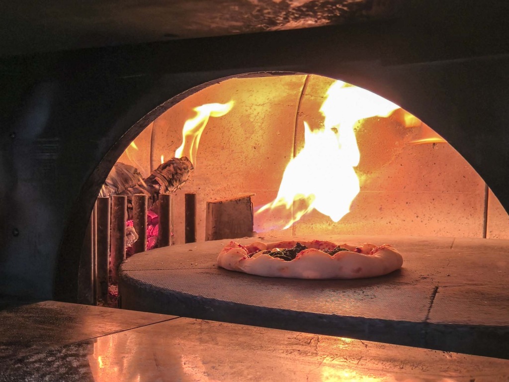 Pizzaovnen hos Canotto i Aarhus C.