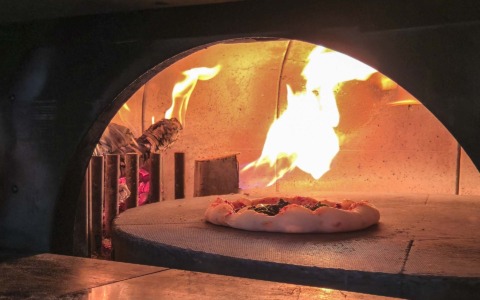 Pizzaovnen hos Canotto i Aarhus C.