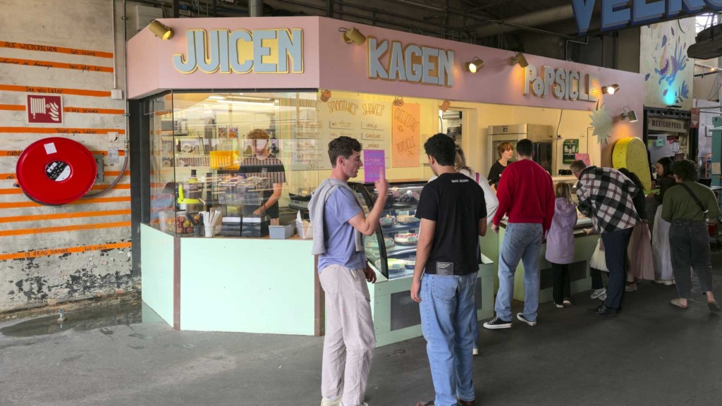 Kø efter is hos Popsicle i Aarhus C