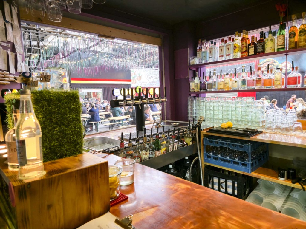 Der er også pænt mange cocktails hos Vinbaren hos Aarhus Street Food
