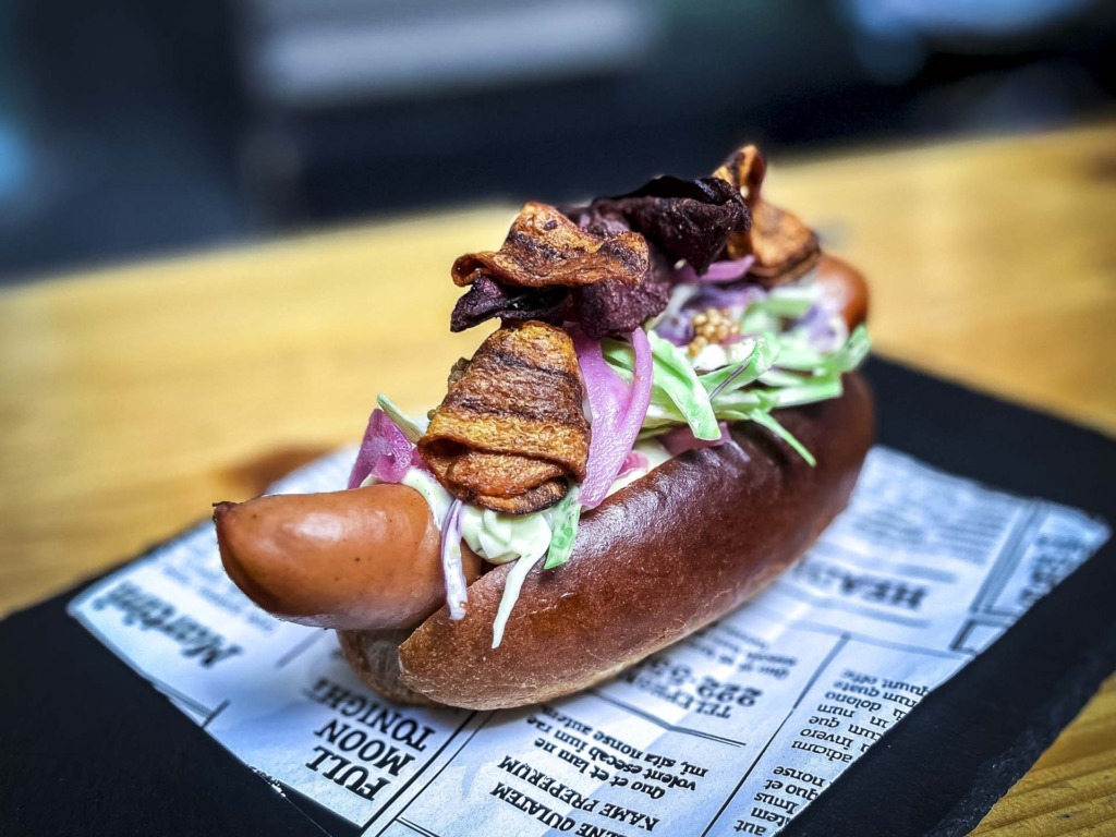 En klassisk hotdog hos Livretten i Aarhus Street Food