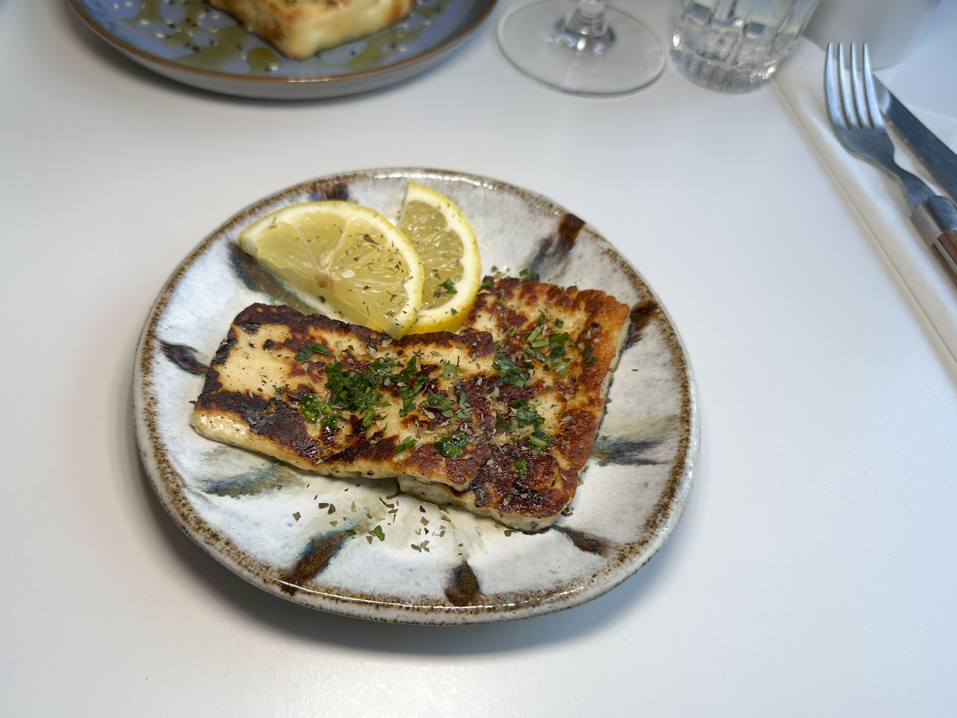 Saganaki Meli hos Sevags