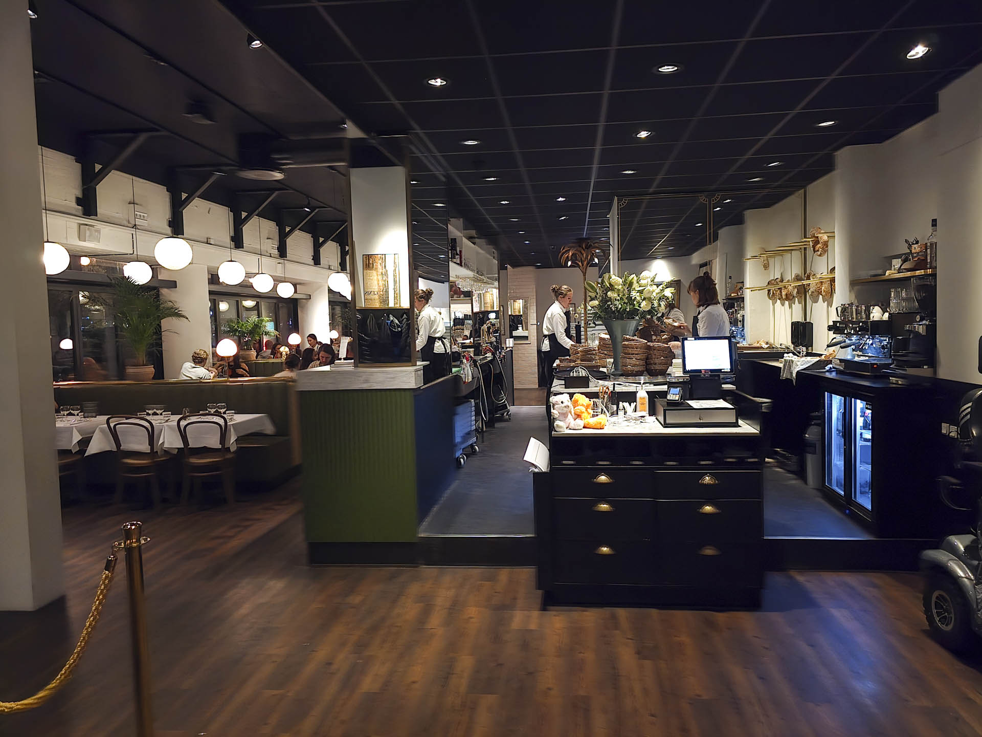 Bouillon i Aarhus er en meget stor restaurant.