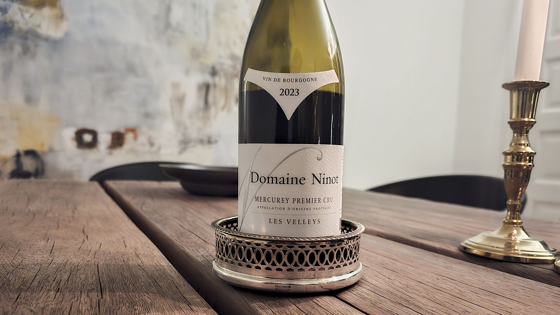 Domaine Ninot, Mercurey, Premier Cru, Les Velleys, 2023