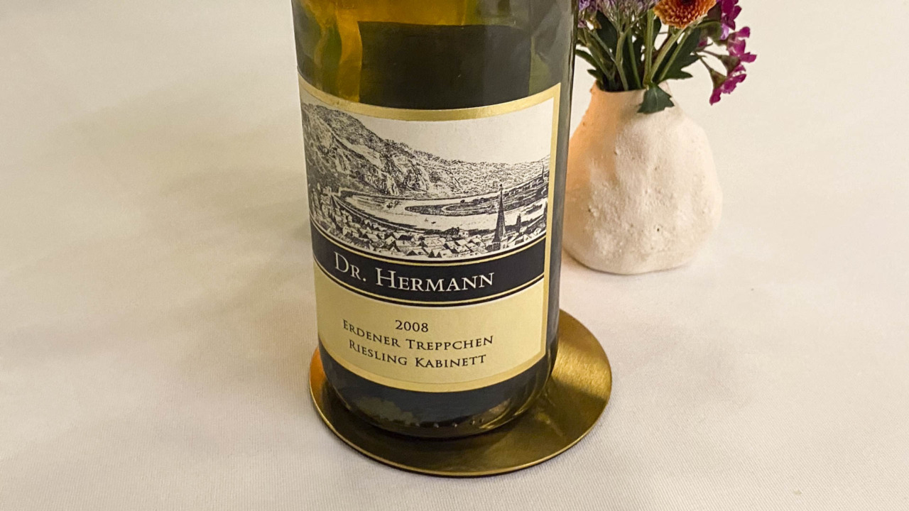 Dr. Hermann, Erdener Treppchen, Riesling Kabinett, 2008