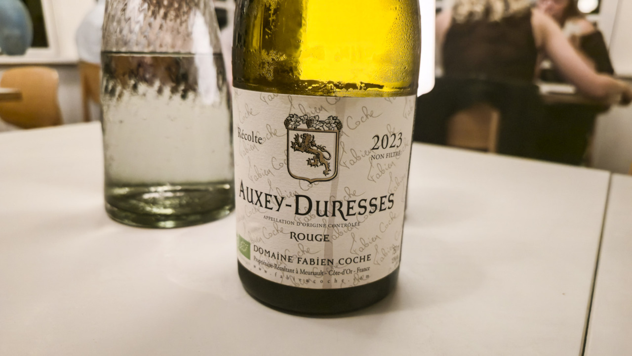 Fabien Coche Auxey-Duresses Rouge, 2023