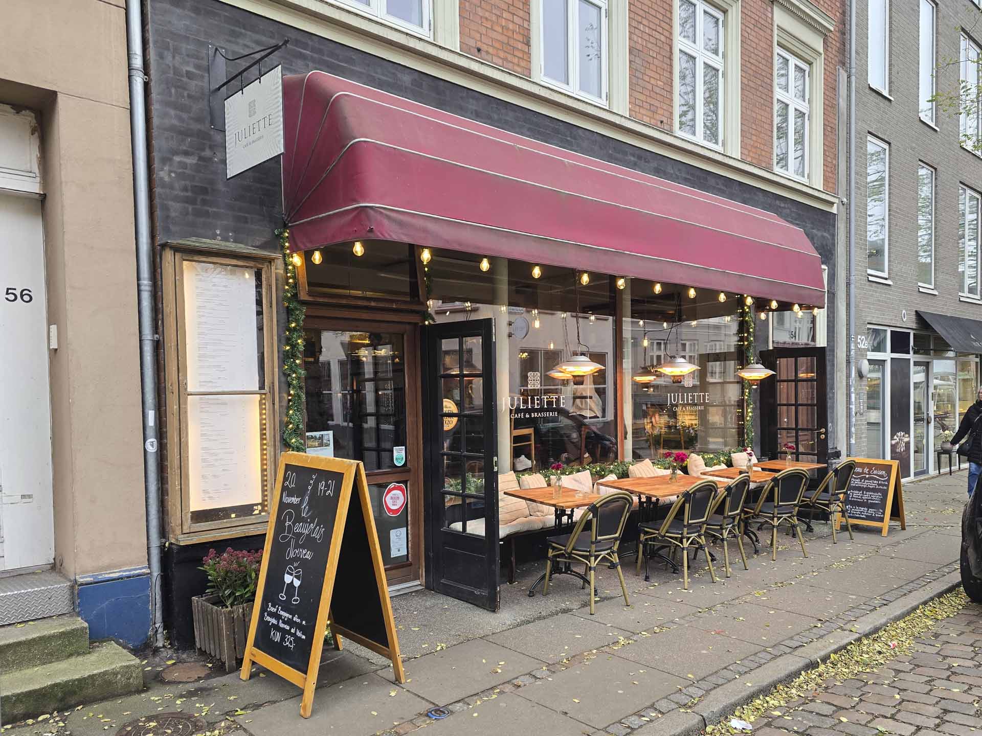 Brasserie Juliette er fransk når det er bedst.