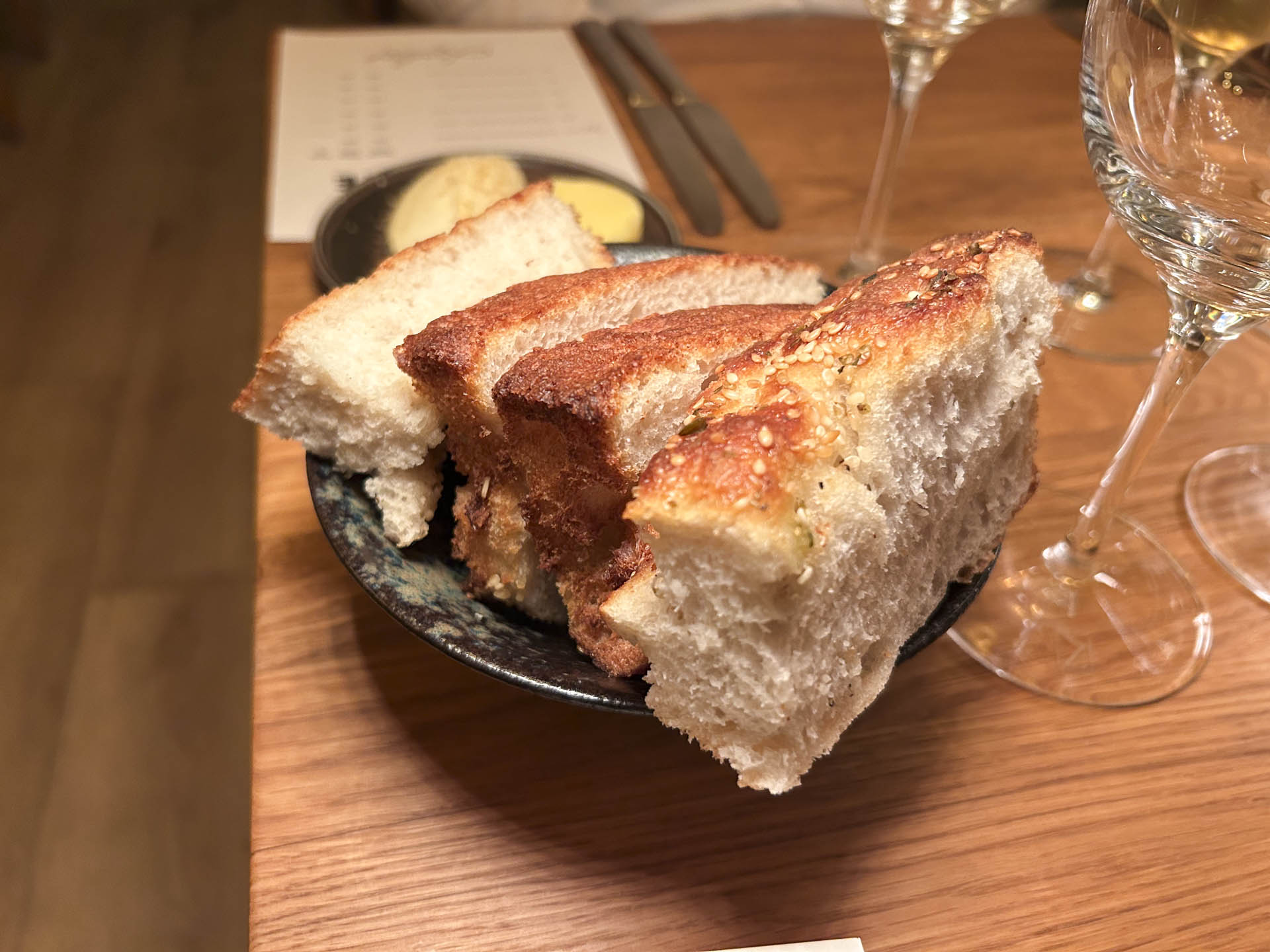 Brød og smør på Tangkroen