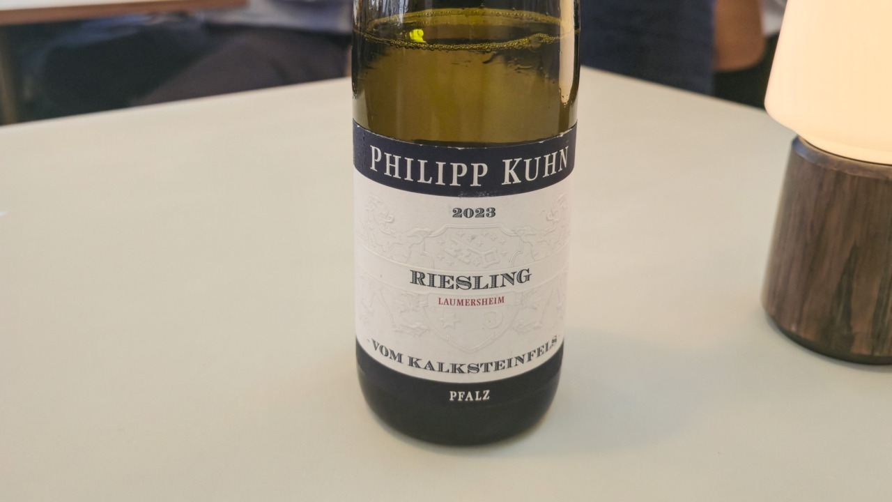 Philipp Kuhn, Riesling, Laumersheim, Vom Kalksteinfels, 2023