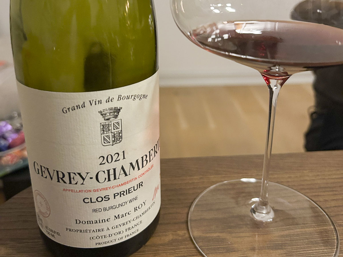 Domaine Marc Roy, Gevrey-Chambertin, Clos Prieur 2021