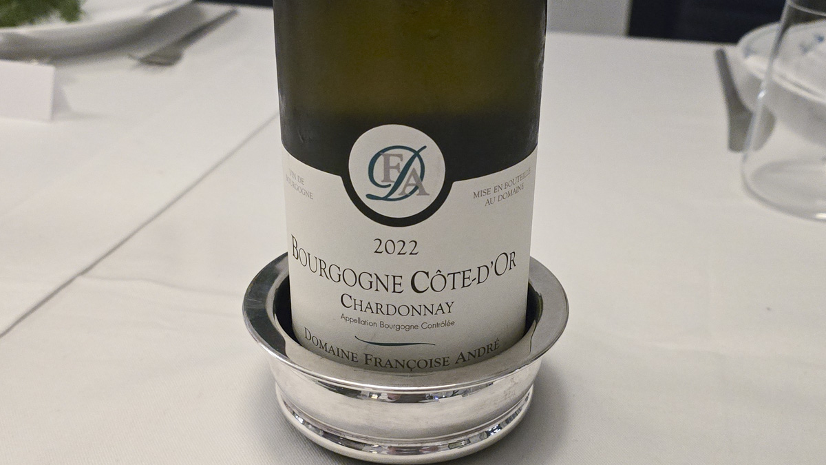 Domaine Françoise André, Bourgogne Côte-d’Or Chardonnay 2022