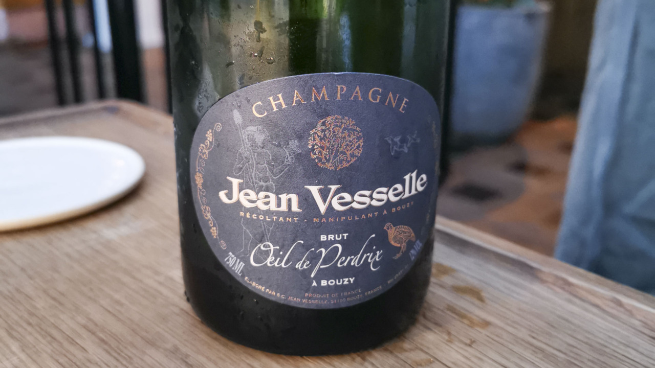 Jean Vesselle, brut, Oeil de Perdrix à Bouzy