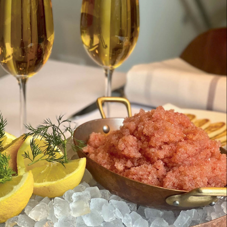 Stenbiderrogn hos Øster hos Mefisto Restaurant & Gårdhave i Aarhus C