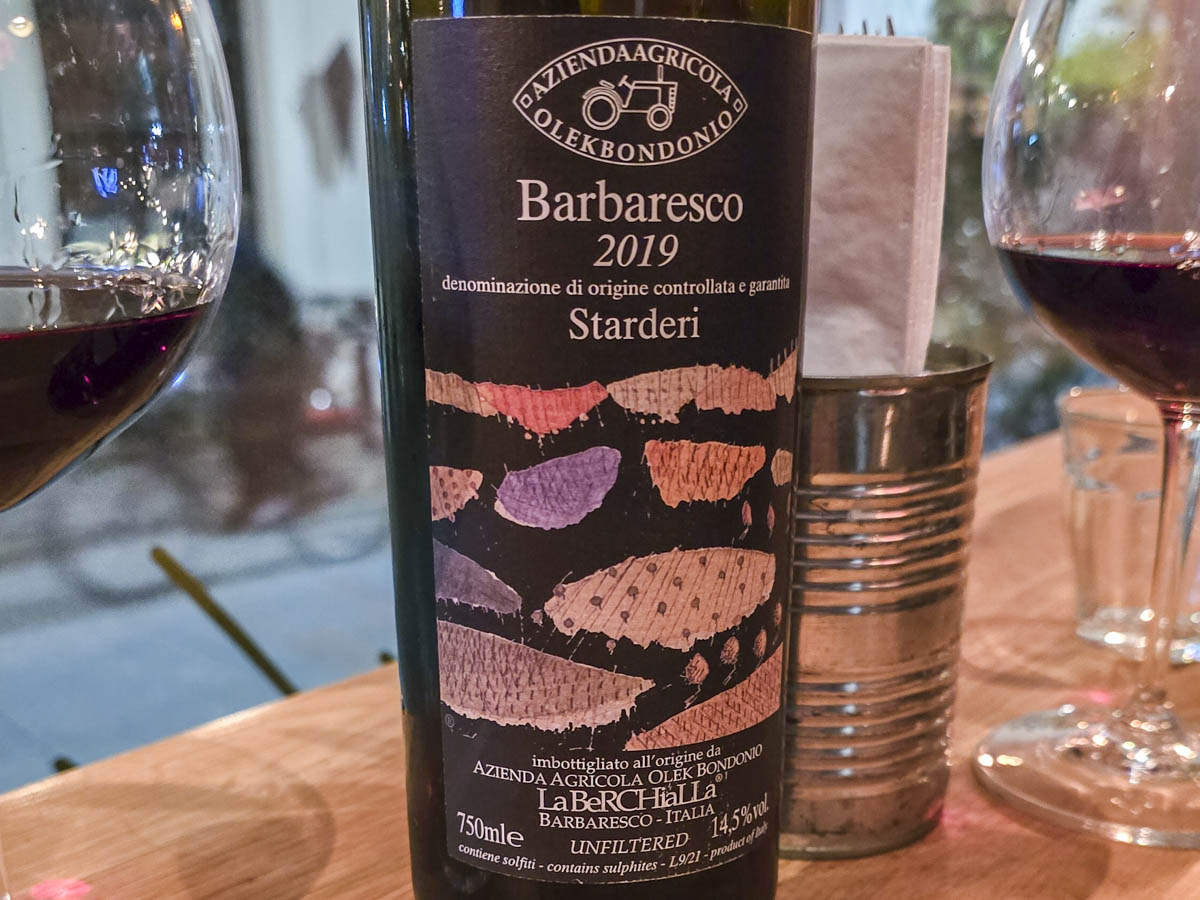 Olek Bondonio Barbaresco Starderi 2019