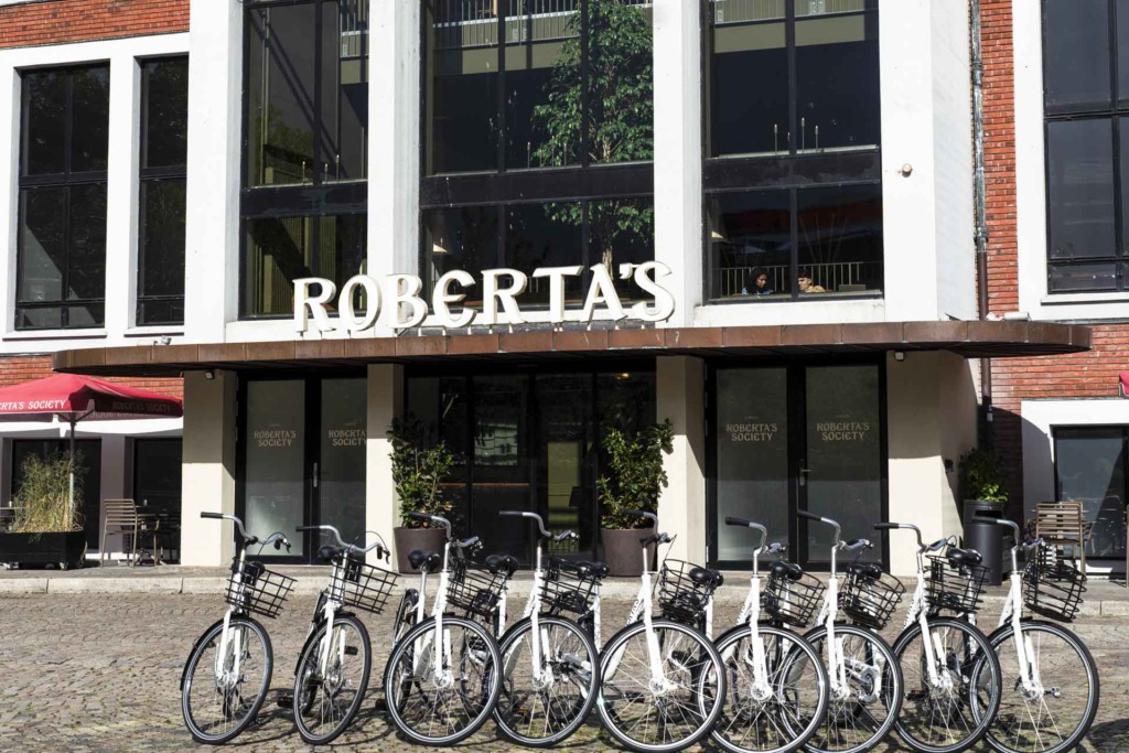 Roberta&rsquo;s Society Aarhus set fra M&oslash;lleparken af.