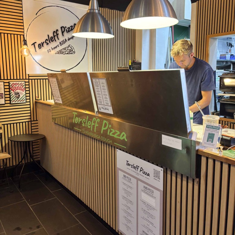 T&oslash;rsleff pizza