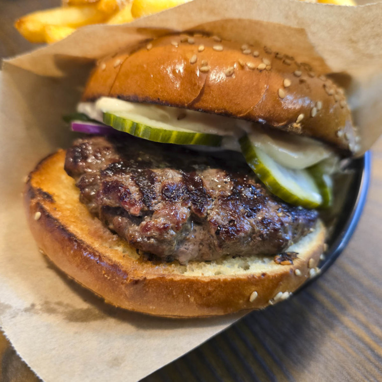 Hamburgeren hos Burger Boss i Aarhus C