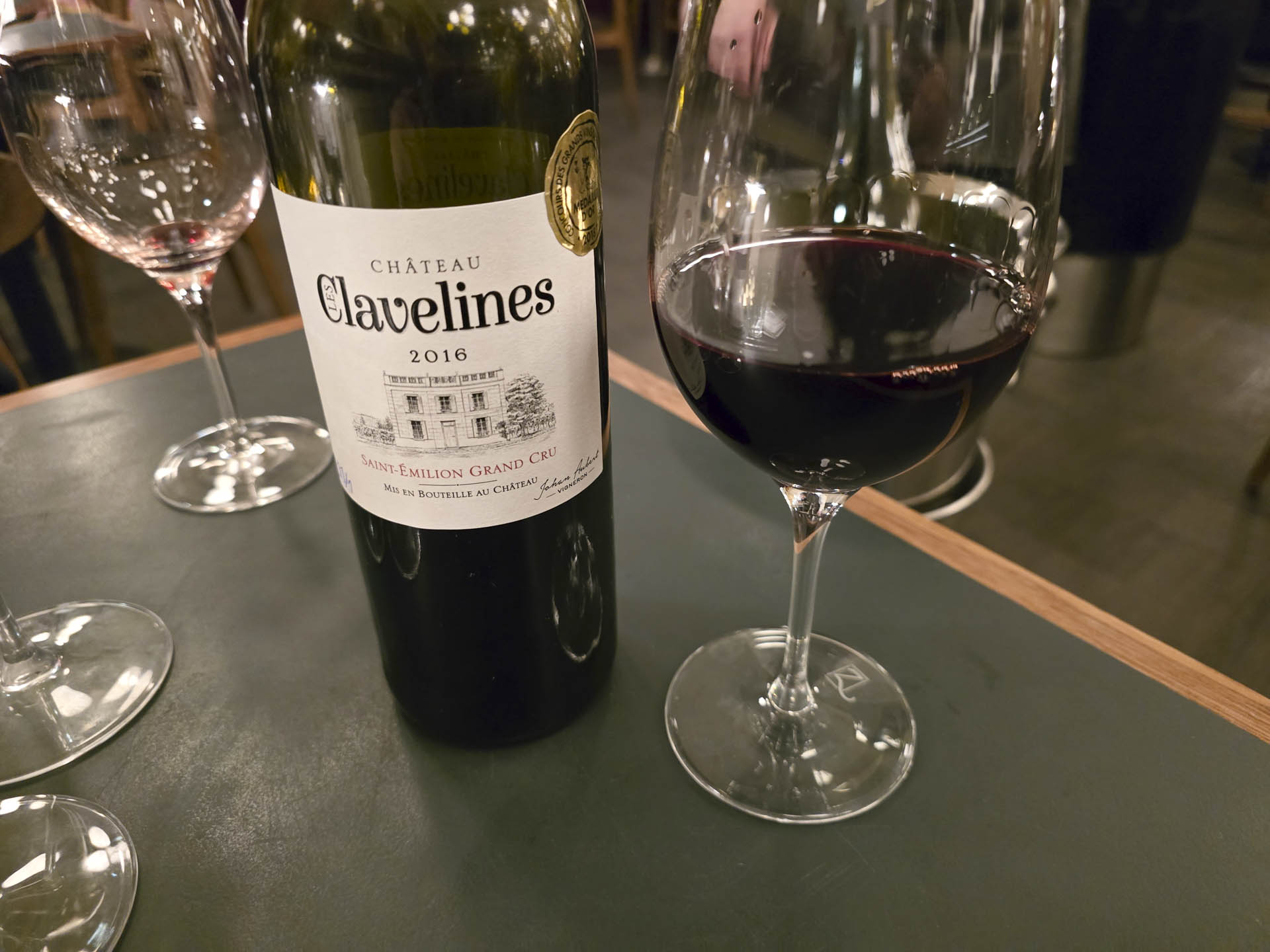 Château Les Clavelines 2016, Saint-Émilion Grand Cru, 95 kr. pr. gl.
