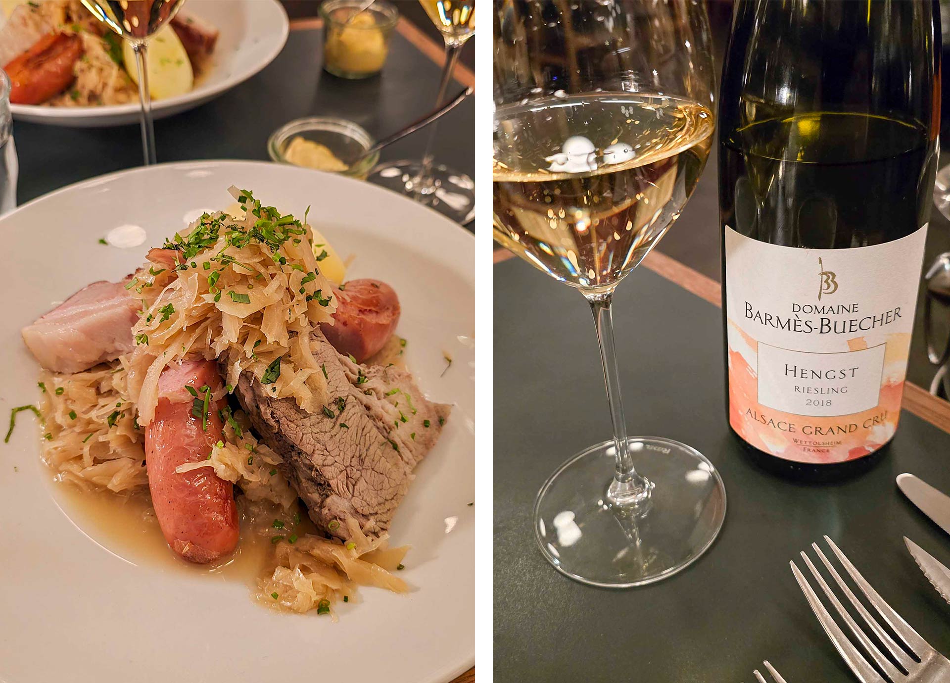 Choucroute garnie à l'alsacienne lavet af Patrice på Casablanca