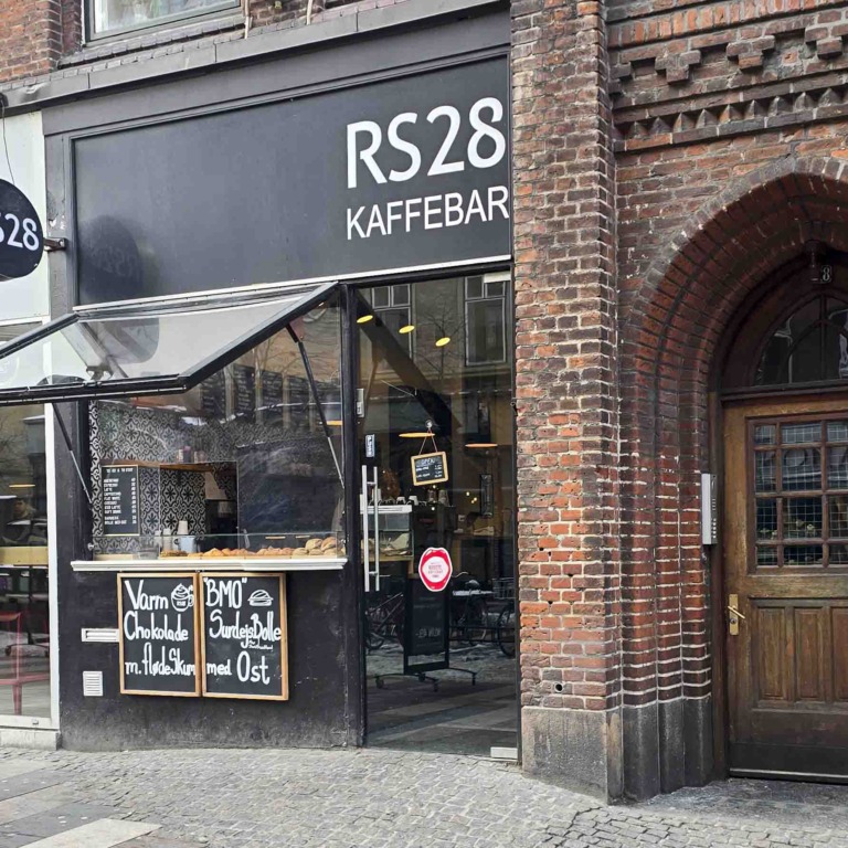 RS28 i Ryesgade i Aarhus C
