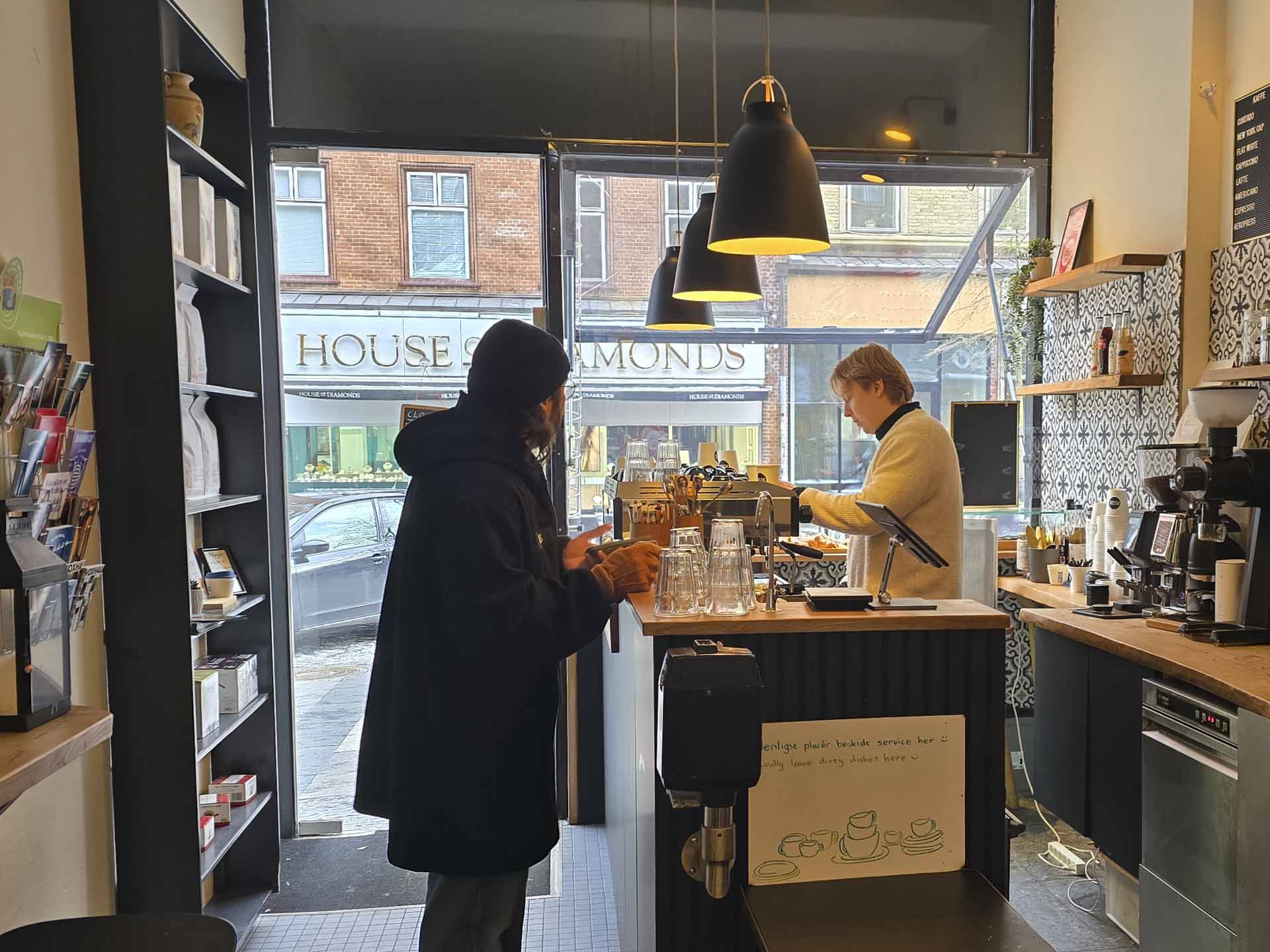 Disken hos RS28 i Ryesgade i