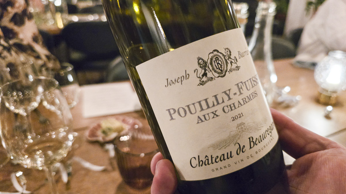 Joseph Burrier Pouilly-Fuissé Aux Charmes 2021