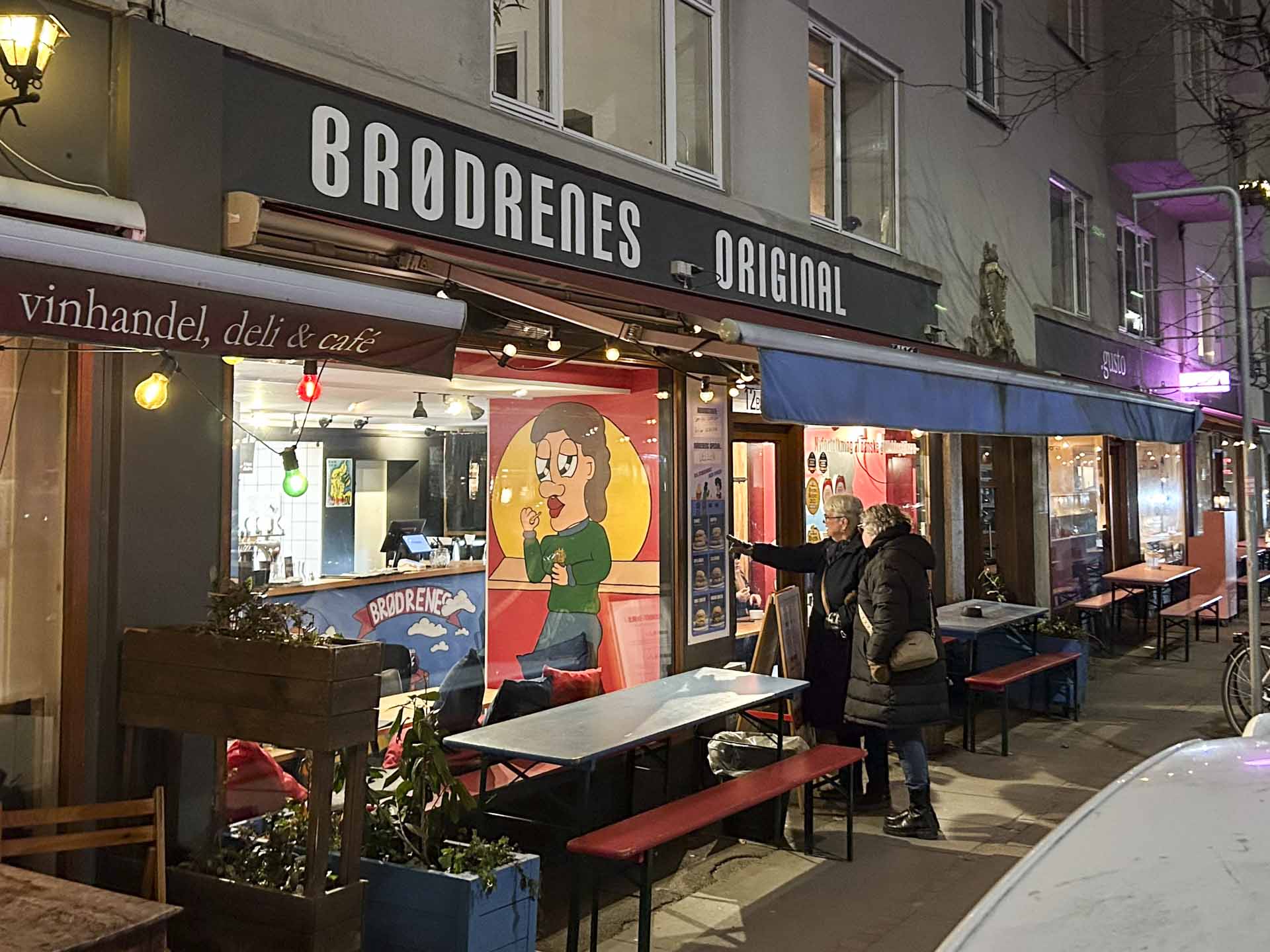 Brødrenes Original i Aarhus set udefra