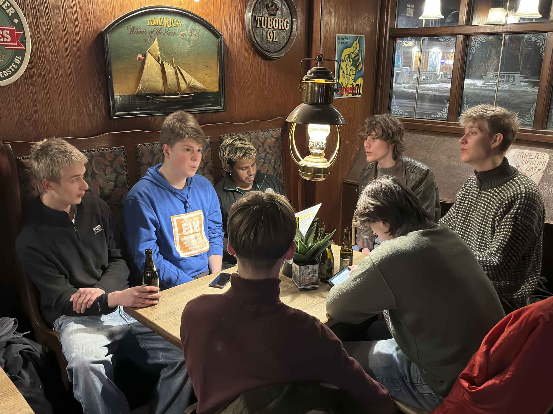 Korsang på Jacob Skomager