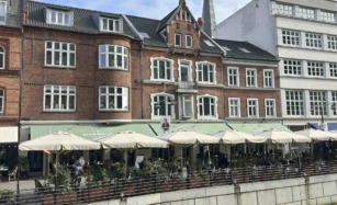 Café Sidewalk ved åen i Aarhus