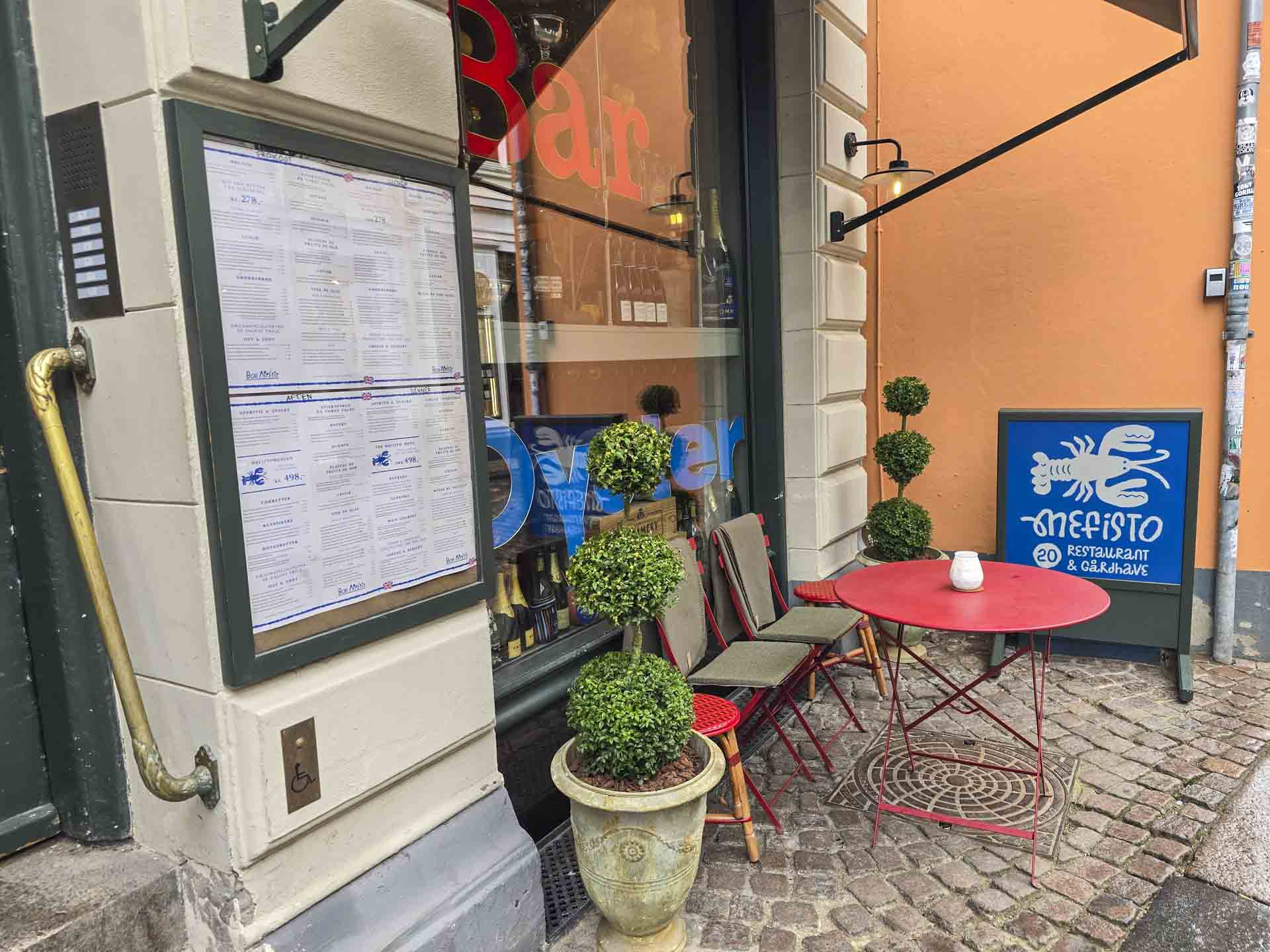 Indgangen til Mefisto