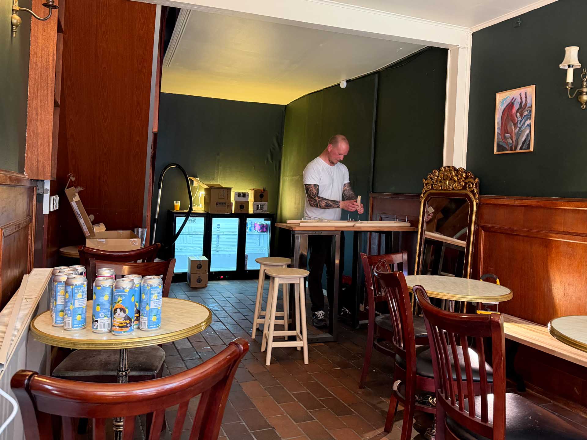 Indretningen hos Frederiks i Frederiksgade