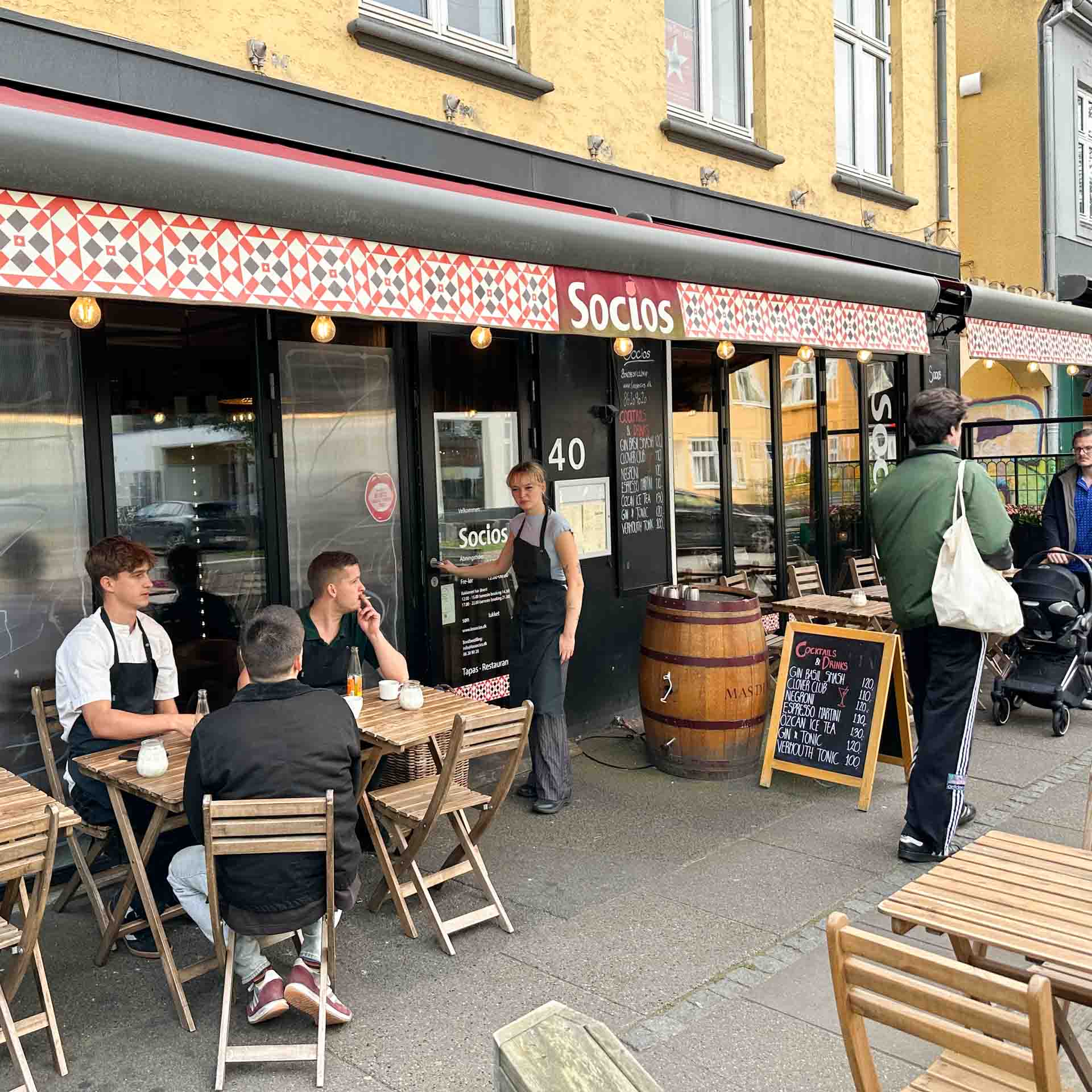 Restaurant Socios i Aarhus C