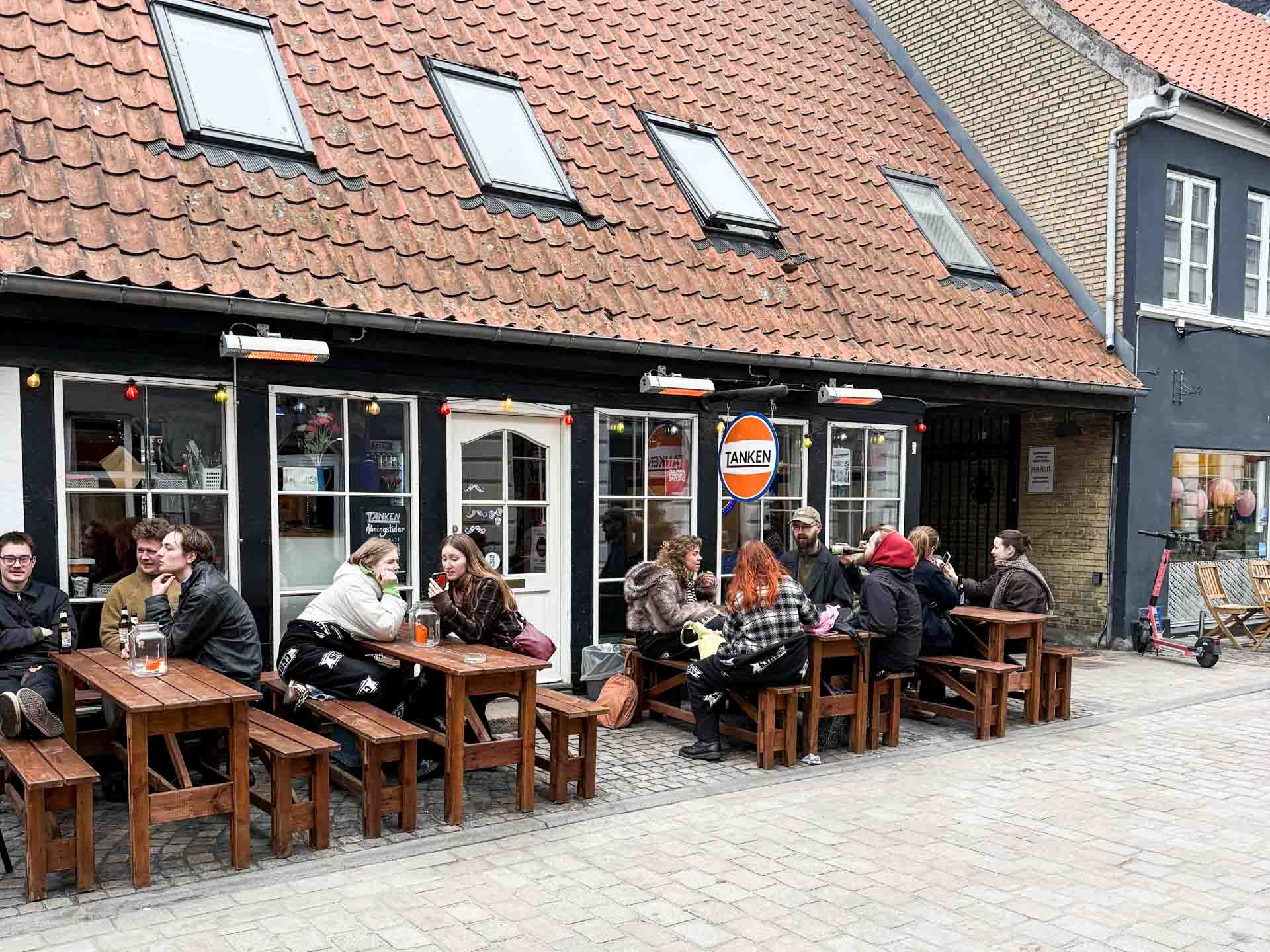 Tanken i Latinerkvarteret i Aarhus C