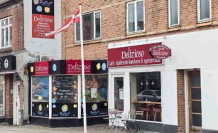Delizioso i Åbyhøj set udefra